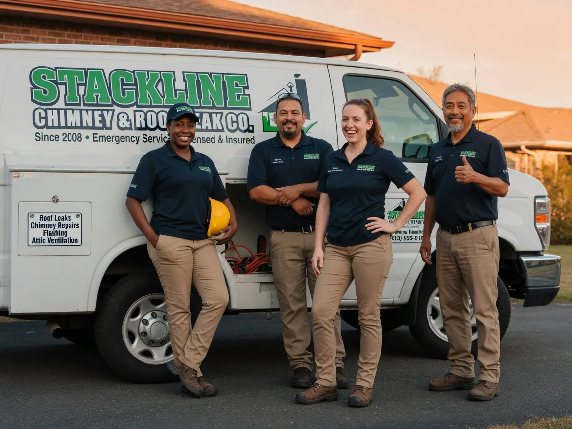 Chimney flashing repair company in Pitcairn, PA